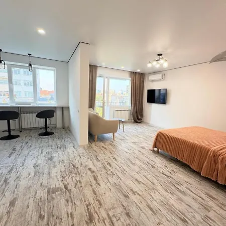 Apartman шевченка -стильна студія з панорамним видом *